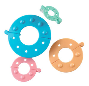 Outil à pompons 3 5 à 9 cm 4 pièces