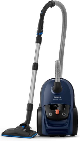 Aspirateur Avec Sac De 4L 650W Bleu Noir