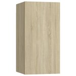 vidaXL Ensemble de meubles TV 8 Pièces Chêne sonoma Aggloméré
