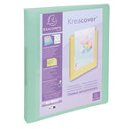 Classeur 2 Anneaux 30mm Polypropylène Kreacover Pastel - A4 - X 15 - Exacompta