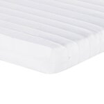 vidaXL Lit de jour avec gigogne et matelas gris foncé 90x190 cm tissu