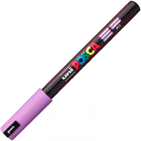 Marqueur Posca PC-1MR lavande pointe extra-fine calibrée