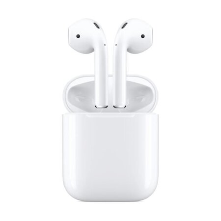 APPLE Écouteurs AirPods 2 - Etui de charge filaire