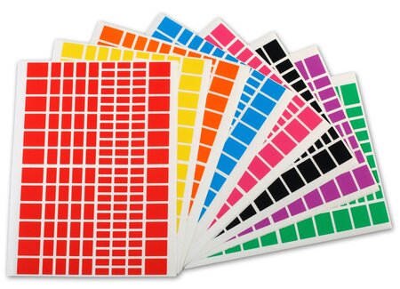 Gommettes Rectangle x 1 440