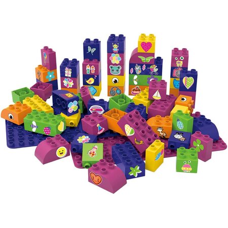 Biobuddi blocs éducatifs 60 pièces et 2 plaques de base bb-0009