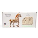 Maquette en bois Ugears Cheval Mécanique 410 pièces 35 cm