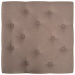 vidaXL Tabouret Marron 60x60x36 cm Polyester