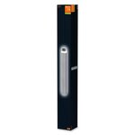 ENDURA STYLE CRYSTAL Borne Extérieur 80cm=400lm 4,5w - Acier Inoxydable