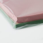 Lot de 100 sachets plastiques à fermeture zip 70x100mm très résistants 90µ