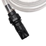 vidaXL Tuyau d'aspiration avec raccords 7 m 22 mm Blanc