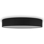 Smartwares plafonnier 60x60x10 cm noir