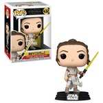 Figurine Funko Pop! Star Wars : Épisode 9 - Rey Sabre Bleu