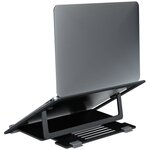 COOLER MASTER Ergostand Air Black - Support ventilé pour ordinateur portable inclinable jusqu'a 15'' (MNX-SSEK-NNNNN-R1)