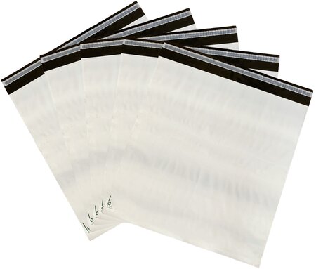 Lot 50 enveloppes plastiques GRAND FORMAT n°2 - 60microns - 600x500mm
