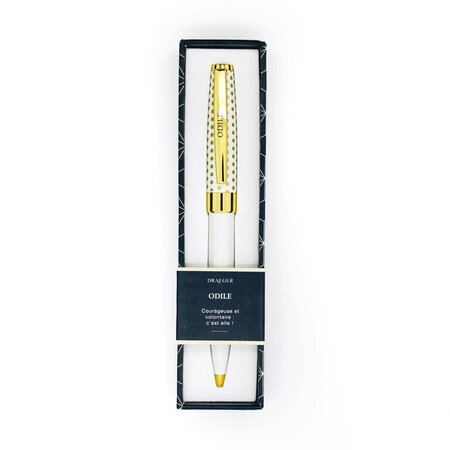 Stylo prénom femme Pastel Chic - Odile - Draeger