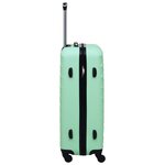 vidaXL Ensemble de valises rigides 3 Pièces Menthe ABS