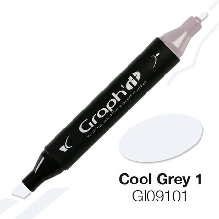 Marqueur à l'alcool Graph'it 9101 Cool Grey 1