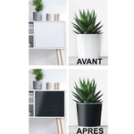 Rouleau sticker motif carbone 45 x 150 cm