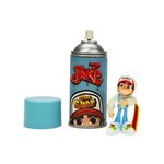 SUBWAY SURFERS  FIGURINE JAKE AVEC SKATEBOARD  Spray et Figurine Jake et son Skate en Vinyle de 10 cm avec Autocollant a Collectio