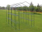 SERRE TOMATE PETUNIA- 4.4M² - 2.5 X 1.7 X 2.1 M