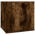 vidaXL Ensemble de meubles TV 3 Pièces Chêne fumé Bois d'ingénierie
