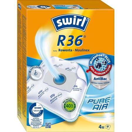 Pack sacs aspirateur R 36 MP Plus AirSpace SWIRL