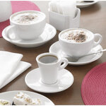 Tasses à espresso coniques blanches 60ml olympia - vendues par 12 -  - porcelaine
