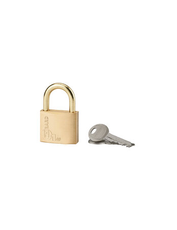 THIRARD - Cadenas à clé Type 1 UNIKEY (achetez-en plusieurs  ouvrez avec la même clé)  40mm  anse laiton  2 clés