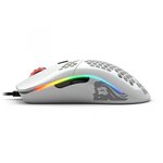 Souris filaire Gamer Glorious PC Gaming Race Model O RGB (Blanc Brillant)