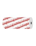 (1 bobine) papier imprimé paraffiné 1 face en bobine 50 g/m² boucherie-charcuterie
