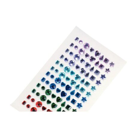 Strass époxy adhésif Style gemme 96 pièces