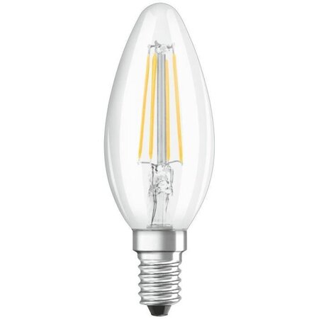 Osram ampoule led flamme clair filament 4w=40 e14 chaud