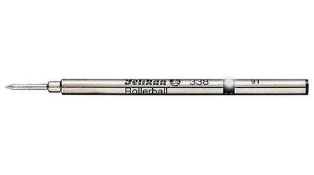 Recharge Stylo roller à encre 338 Pte Moyenne Noir PELIKAN