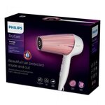 Philips drycare prestige seche-cheveuc moisture protect blanc rose 2300w hp8281/00