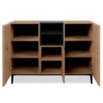 Buffet à tiroirs en chêne 120x90x40
