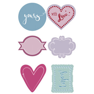 Sticker "yours"  3 5cm  24 pces