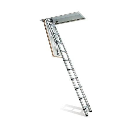 Telesteps echelle télescopique pour grenier noir 2 5-3 m
