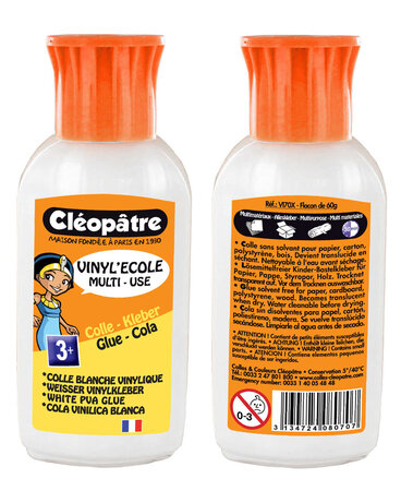 Colle vinylique blanche Vinyl'école (slime) 55 g