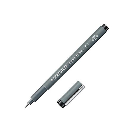 Feutre à pigment calibré 0 1 mm noir staedtler
