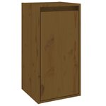 vidaXL Meubles TV 4 Pièces Marron miel Bois massif de pin