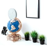 Eco-wood-art kit de maquette 393 pièces globe bois