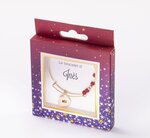 Bracelet ines avec perles rouges