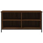 vidaXL Meuble TV Chêne marron 100x40x50 cm Bois d'ingénierie