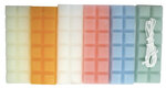 Bougie à modeler 6 barres Couleurs pastel 240 g