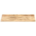 vidaXL Dessus de table Bois de manguier solide 15-16 mm 100x60 cm