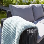 Allibert jeu de canapé de jardin 7 pcs california  graphite 231565