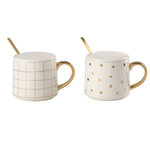 Set de 2 tasses et cuillères amélie