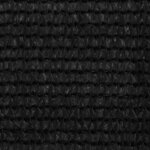 vidaXL Tapis de tente 250x250 cm Noir