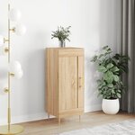 vidaXL Buffet Chêne sonoma 34 5x34x90 cm Bois d'ingénierie