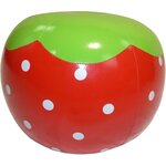 Pouf pour enfant fraise
